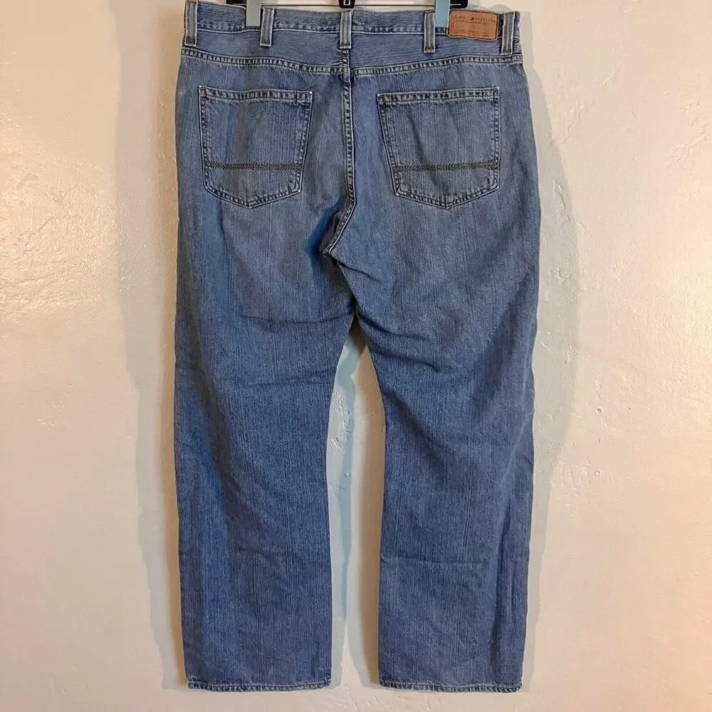 Tommy Hilfiger Jeans‎ Light Wash Blue Denim Relaxed Fit